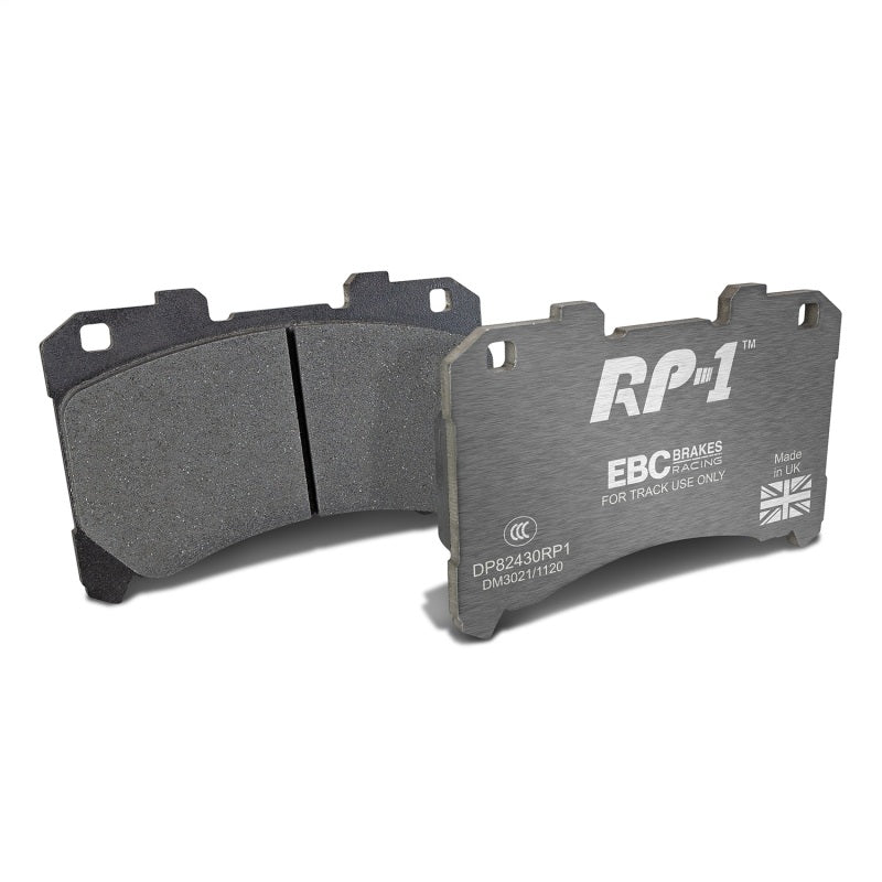 EBC Racing 2023 Toyota Corolla GR RP-1 Race Front Brake Pads DP82430RP1
