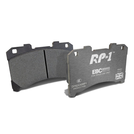 EBC Racing 2023 Toyota Corolla GR RP-1 Race Front Brake Pads DP82430RP1