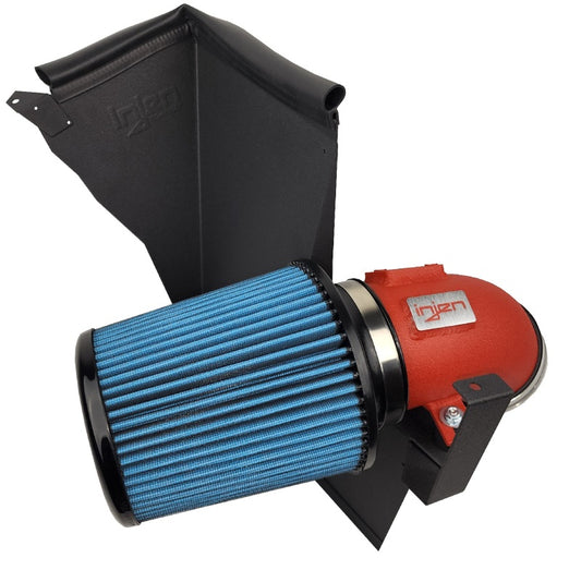 Injen 2020 BMW M340i SP Short Ram Air Intake System Wrinkle Red Finish - #SP1140WR