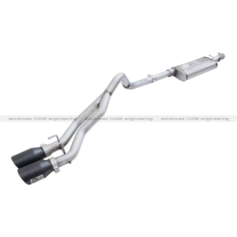 aFe Power Rebel Series 3in 409SS Cat-Back Exhaust w/ Black Tips 05-15 Toyota Tacoma V6-4.0L - #49-46033-B