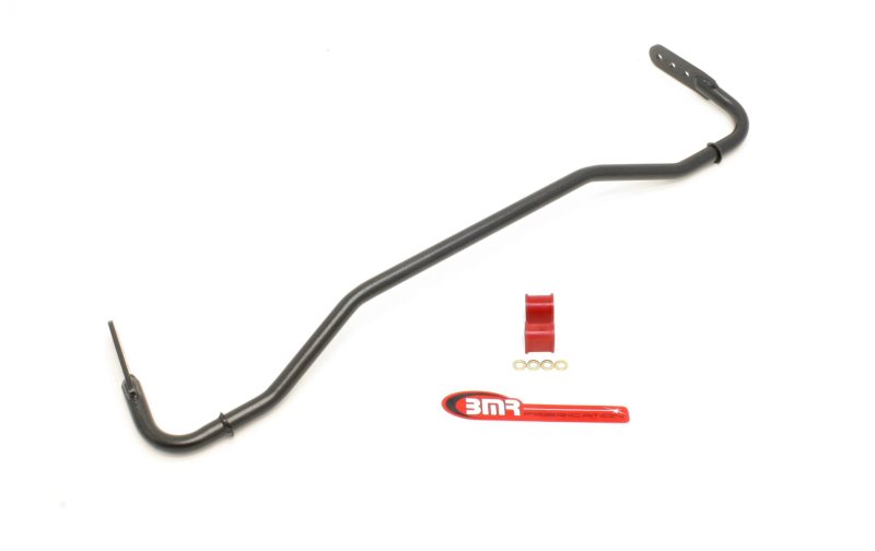 BMR 2008-2009 Pontiac G8 Rear Hollow 22mm Adj. Sway Bar Kit with Bushings - Black Hammertone