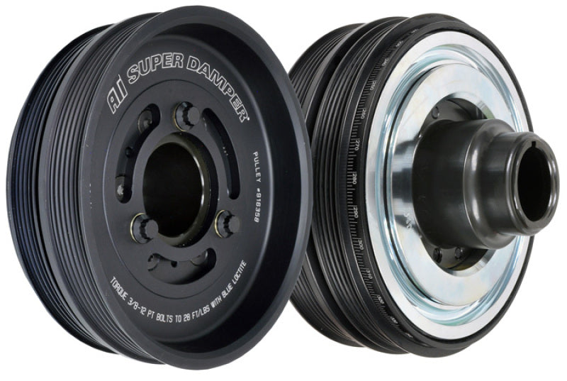 ATI Performance Products 916105 Supercharger Pulley 8.46 in 8 Groove 5% Overdrive for 2009-2015 Cadillac CTS-V / Chevrolet Camaro ZL1 (6.2L LSA)