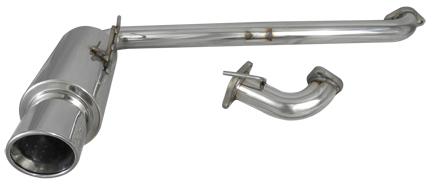 Injen 11-16 Scion tC 60mm 304SS Axle-Back Exhaust w/Rolled Lip - #SES2117