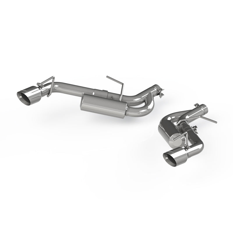 MBRP Camaro 2.5in Alum Non NPP Axle Back Exhaust - 4in Dual-Wall Tips
