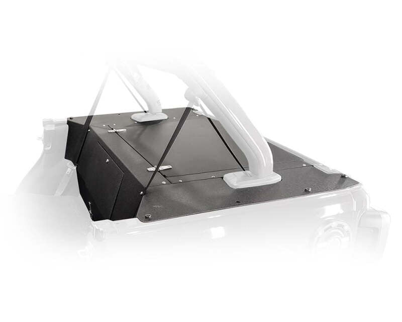 DV8 Offroad 2018+ Jeep Wrangler JL 4 Door Rear Storage Cover - #JLRS-01