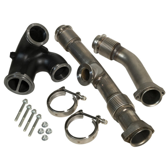 BD Diesel UpPipe Kit - Ford 2004.5-2007 6.0L Powerstroke w/EGR Connector 1043918