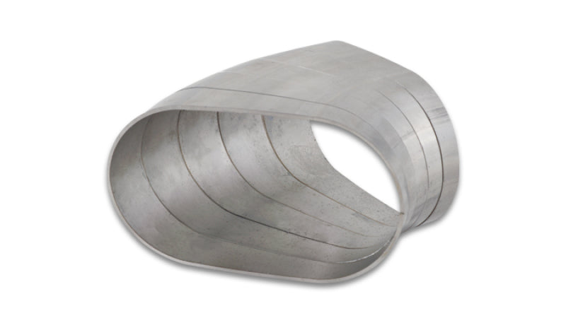 Vibrant Horizontal 304 SS Nominal 3 in. Oval/3.75 in. Centerline Radius, 9