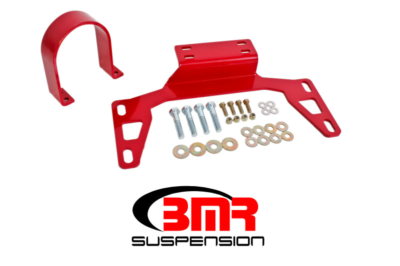 BMR 2011-2026 S197 Mustang Front Driveshaft Safety Loop - Red