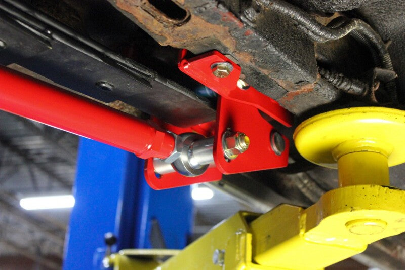 UMI Performance 262824-B Leaf Spring Traction Bars with Mounts Black