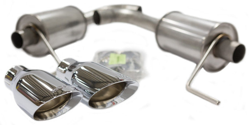 Roush Axle Back Exhaust for 15-26 Mustang V6/EcoBoost Black Tips 421837-BLK