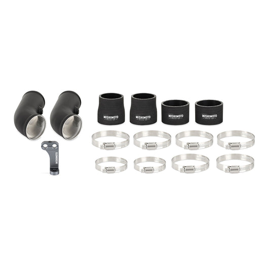 Mishimoto 12-16 BMW F10 M5 Intercooler Pipe Kit Micro Wrinkle Black - #MMICP-F10-12MWBK