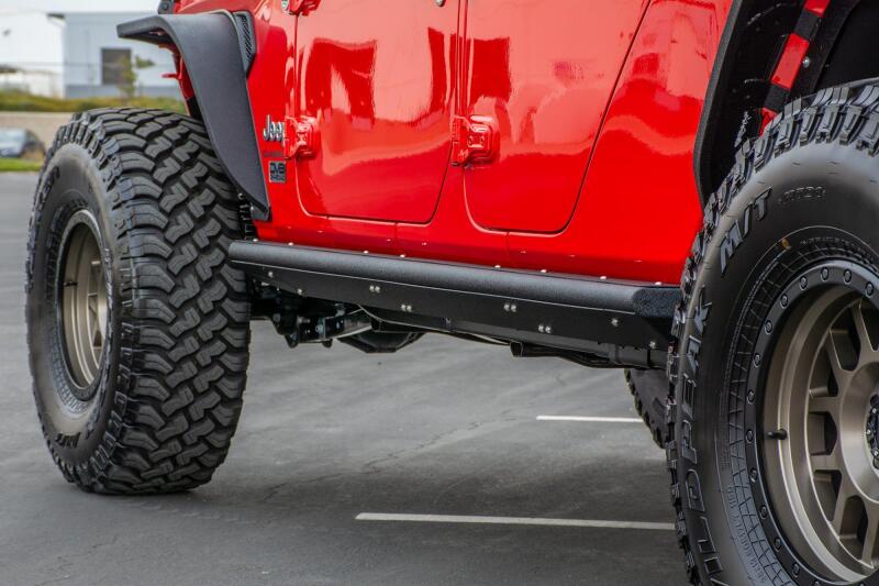 DV8 Offroad 2019+ Jeep Gladiator Side Step/Sliders - #SRGL-02