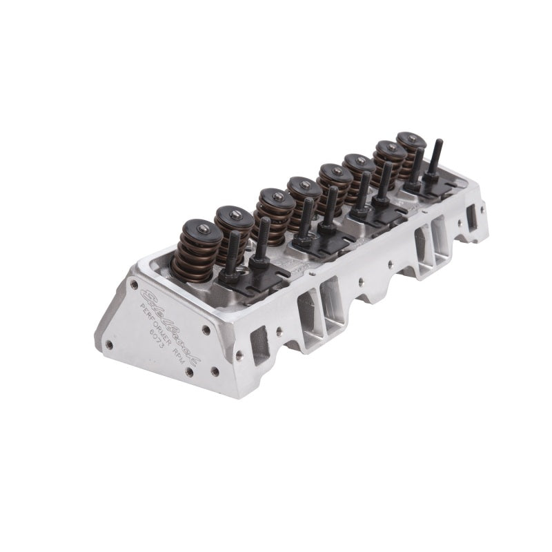 Edelbrock 60735 Cylinder Head SBC Performer RPM Straight Spark Plugs 70cc