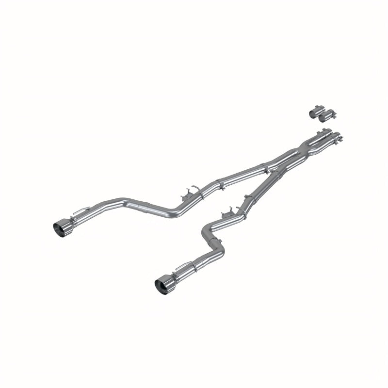 MBRP S7118AL Armor Lite Cat-Back Exhaust - Dual Rear Exit | 2017-2023 Dodge Charger 5.7L/6.2L/6.4L HEMI