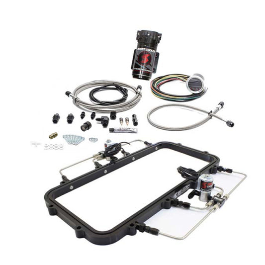 Snow Performance SNO-940-BRD-T for Holley High Ram Plenum Plate Direct Port Water System w/VC-50 Controller w/o Tank