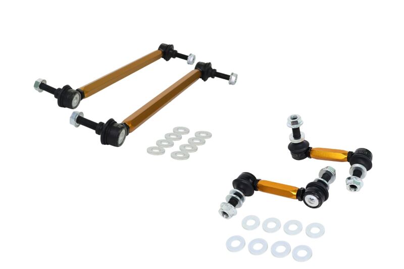 Whiteline KLC277 Adjustable Sway Bar Vehicle Link Kit for 2016-2018 Ford Focus