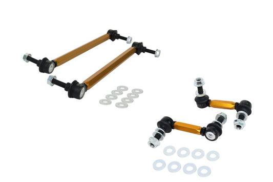 Whiteline KLC277 Adjustable Sway Bar Vehicle Link Kit for 2016-2018 Ford Focus
