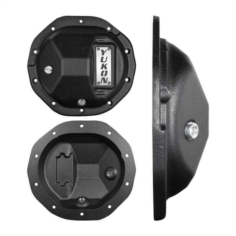 Yukon Gear & Axle YHCC-GM8.5-M Hardcore Nodular Iron Cover for Rear GM 8.6in with 8mm Cover Bolts