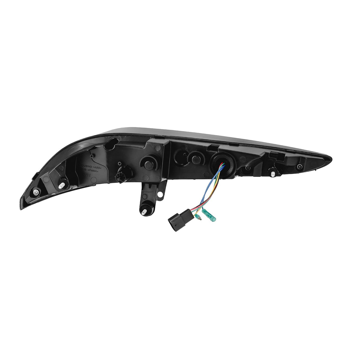 AlphaRex 609010 20-24 Toyota Supra LUXX-Series Laser Style LED Tail Lights Black