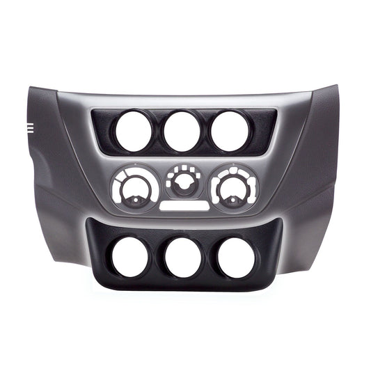 AutoMeter 20026 2-1/16in Triple Upper Console Pod for 2003-2006 Mitsubishi Lancer Evolution