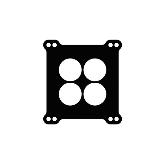 Cometic Gasket C5262FC .060 in Fiber Carburetor Mounting Gasket, 4 Hole, 1.750 in Holes for Holley 4 BBL