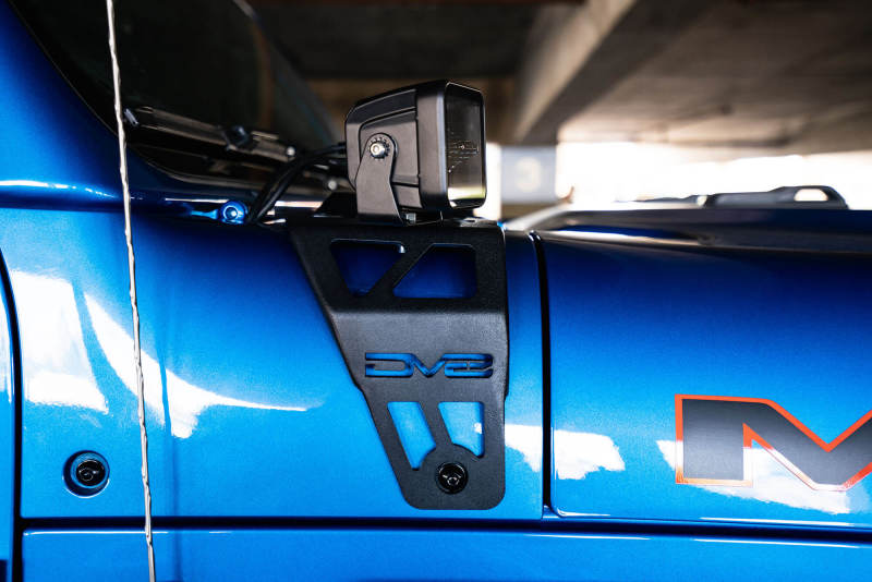 DV8 Offroad 20-22 Jeep JL 392/ Jeep JT Mojave Edition Dual Pod Light Mounts - #LBJL-06