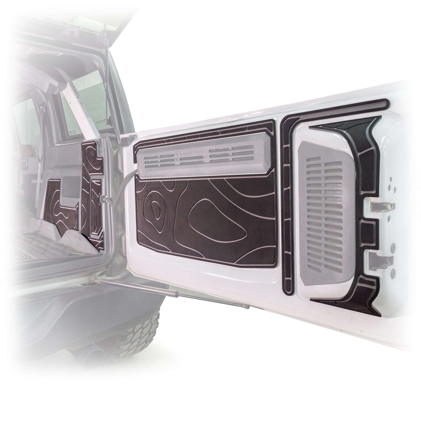 Turn Offroad IA5-M4B for 2021+ Ford Bronco Cargo Area Foam Protector Kit Black
