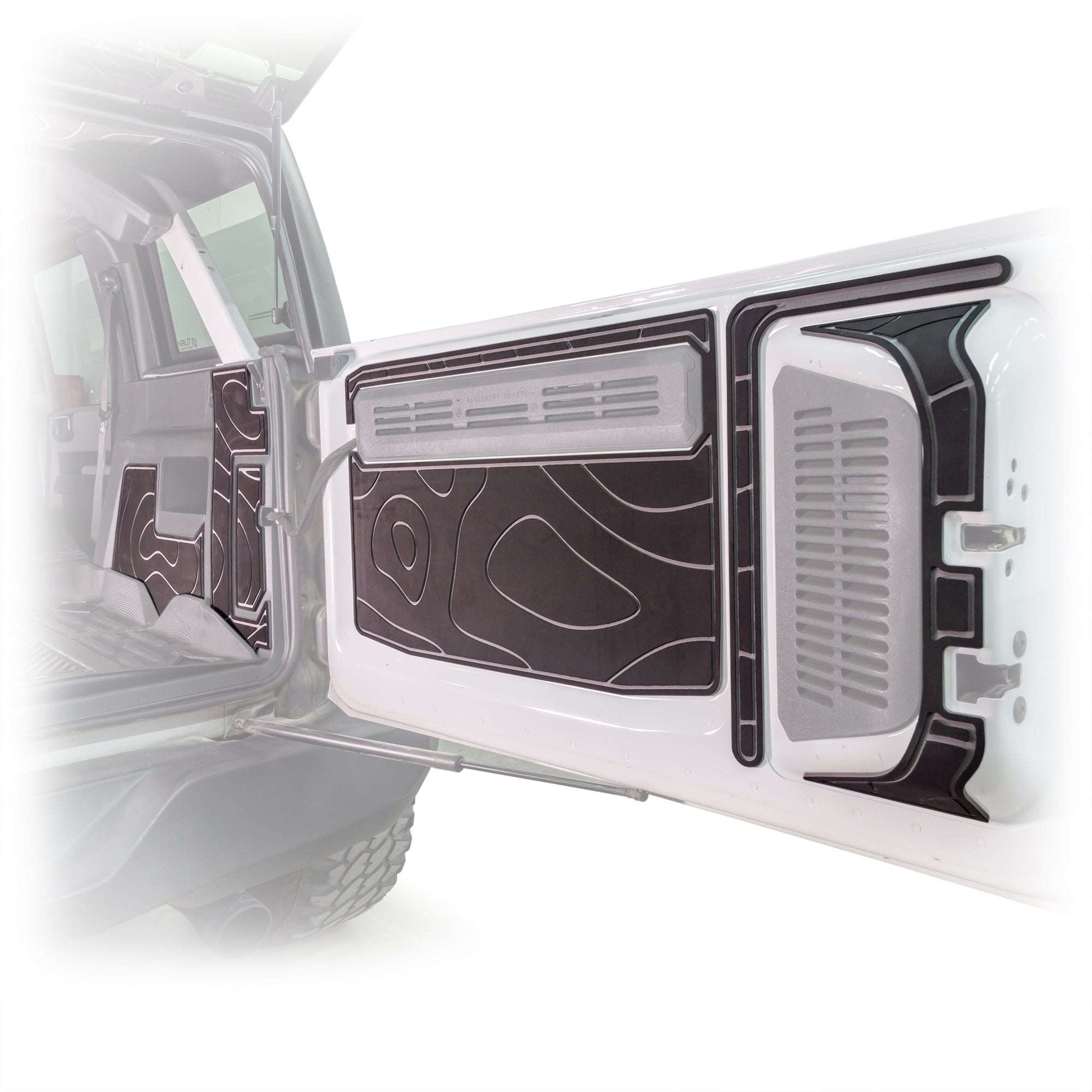 Turn Offroad IA5-M4B for 2021+ Ford Bronco Cargo Area Foam Protector Kit Black