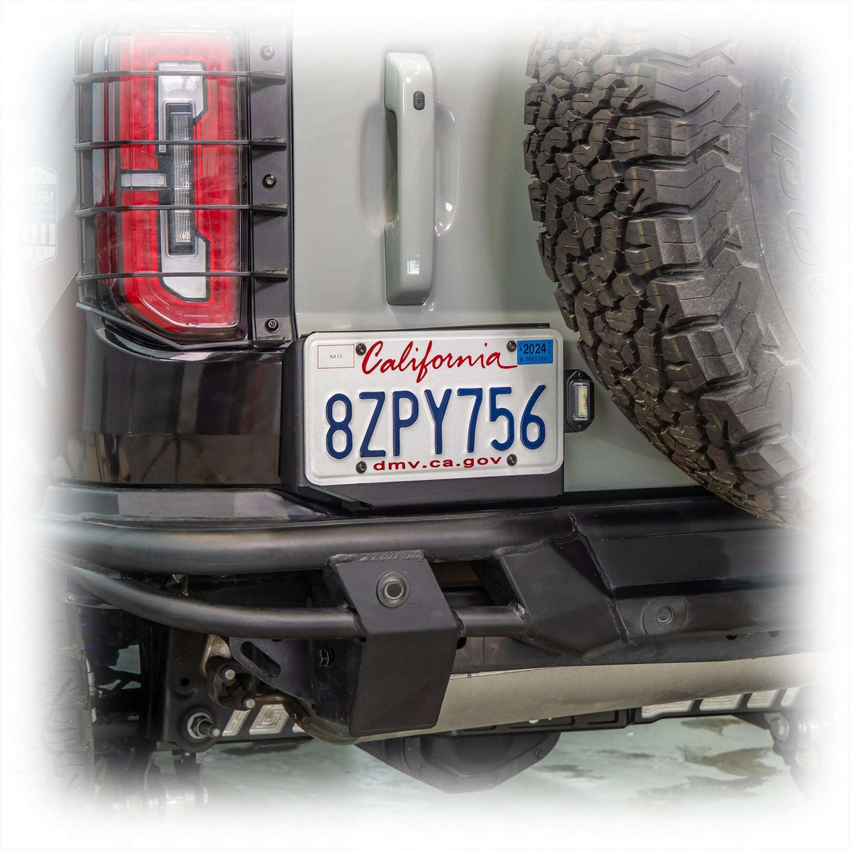 Turn Offroad EA6-M1 for 2021+ Ford Bronco License Plate Relocation Bracket