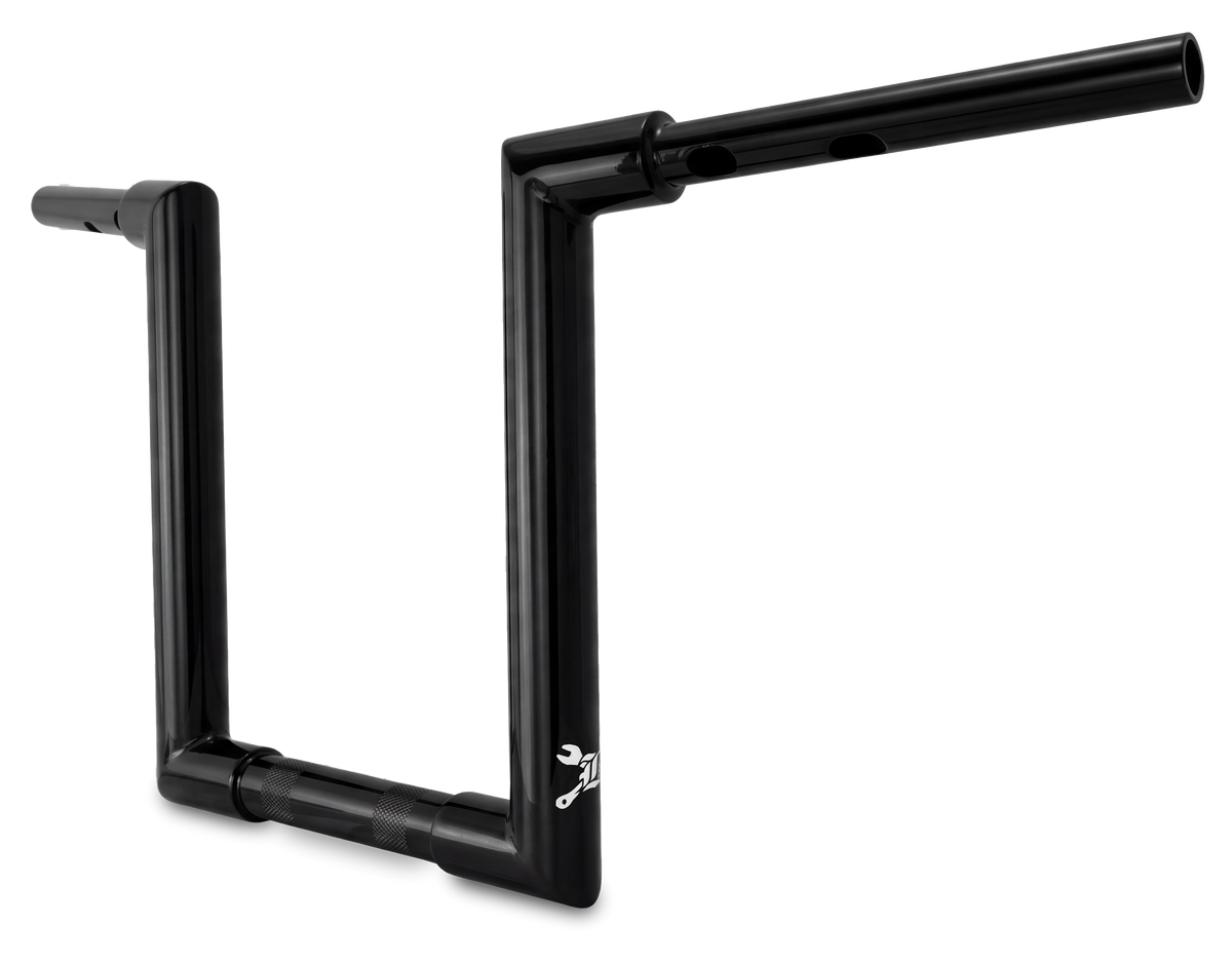 Burly Brand B12-6101B Jason Bar 12 in Black for 2023.5-2026 Harley-Davidson Touring