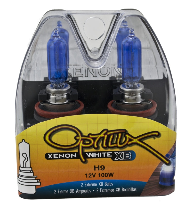 HELLA H71070792 Optilux H9 12V/100W XB Xenon White Bulb Pair