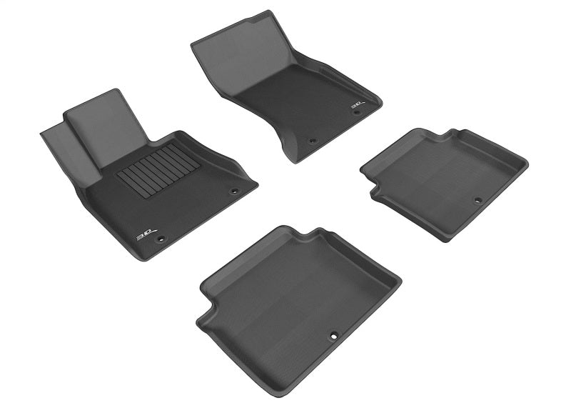 3D MAXpider Kagu Front & Rear Floor Mats for 2015-2019 Hyundai Sonata