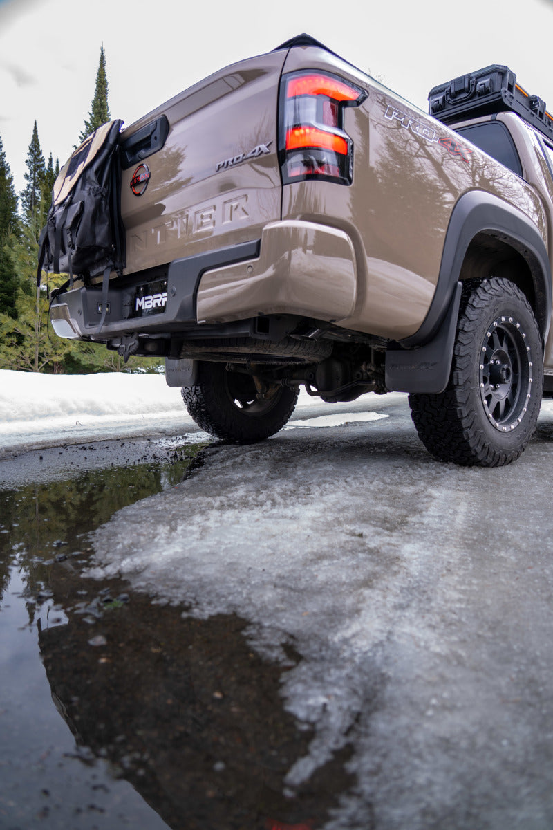 MBRP Frontier 3.8L 3in Tip 3in Cat Back Exit Street Profile - T304