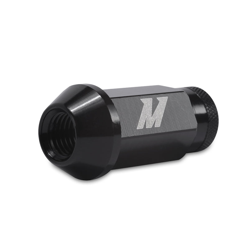 Mishimoto Aluminum Locking Lug Nuts 1/2 X 20 23pc Set Black - #MMLG-1220-23LBK