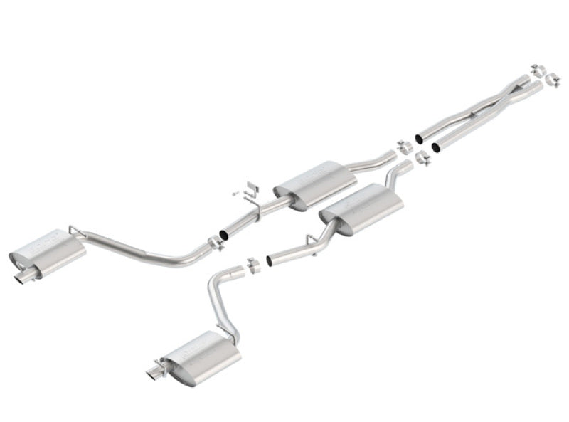 Borla 140686 15-16 Dodge Charger 3.6L V6 ATAK Cat Back Exhaust (Uses Factory Valence) - #140686