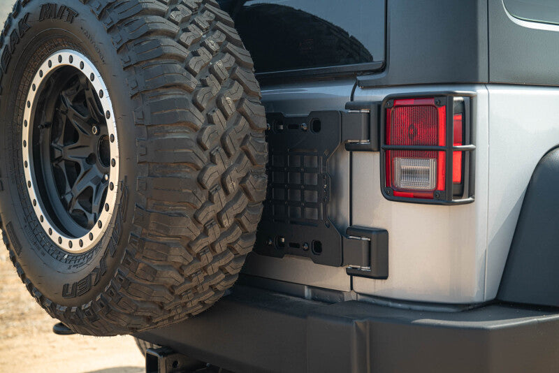 DV8 Offroad 2007-2018 Jeep Wrangler JK Tailgate Reinforcement Molle Panel - #TCJK-04