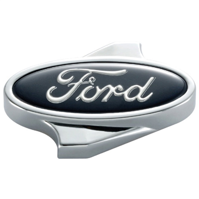 Ford Racing Air Cleaner Nut with Ford Logo - Chrome