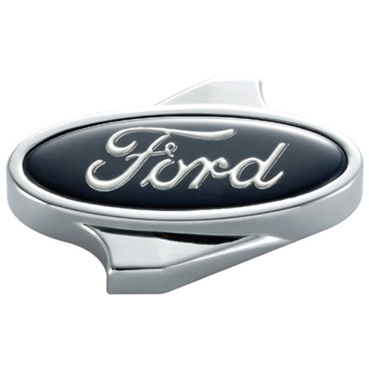 Ford Racing Air Cleaner Nut with Ford Logo - Chrome