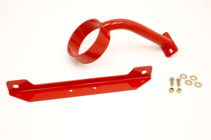 BMR 2005-2010 S197 Mustang Front Driveshaft Safety Loop - Red