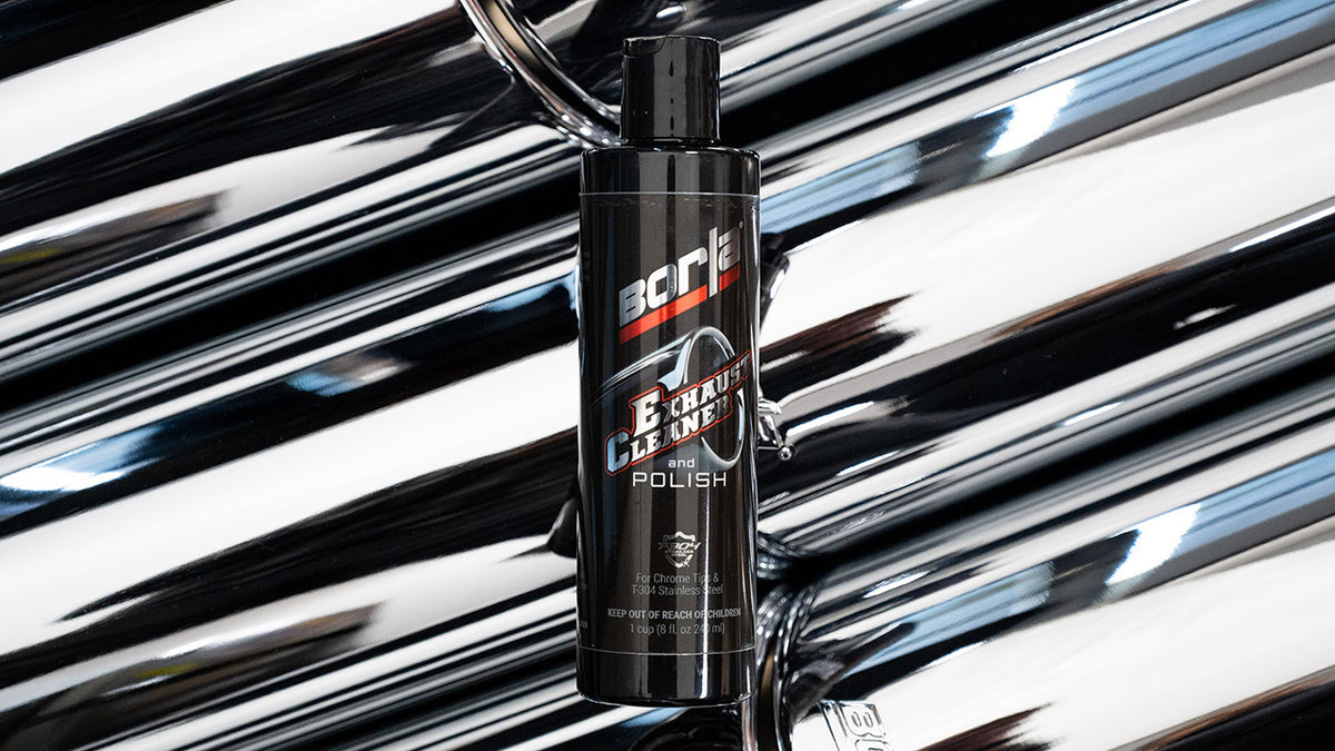 Borla 21499 Exhaust Cleaner & Polish 8 oz Bottle