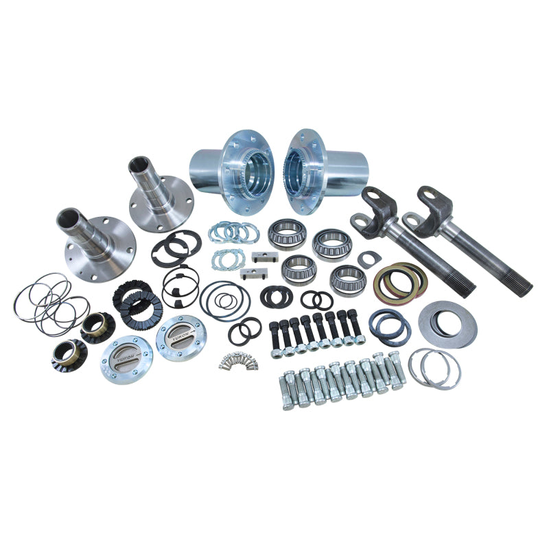 Yukon Gear & Axle YA WU-04 Spin Free Locking Hub Conversion Kit For Dana 60 & Aam / 2000-2008 SRW Dodge