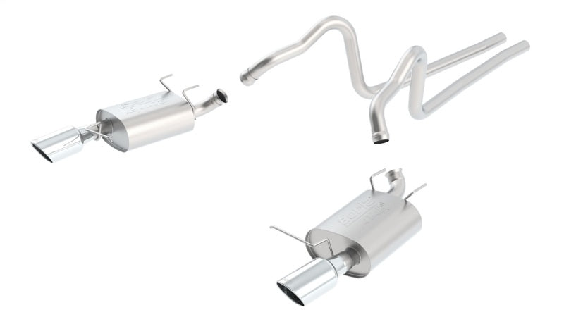 Borla 140398 11-12 Ford Mustang 3.7L AT/MT RWD 2dr ATAK SS Catback Exhaust - #140398
