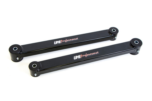 UMI Performance 1035-B Boxed Lower Control Arms Black for 2005-2014 Ford Mustang