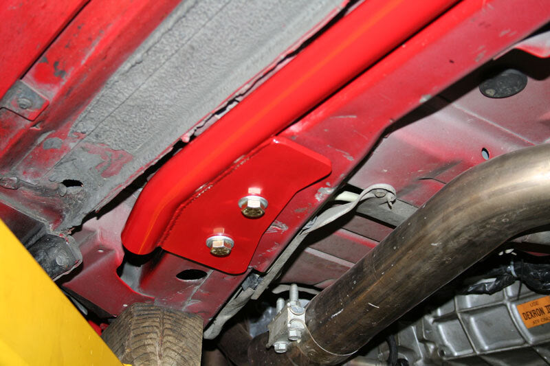 UMI Performance 2027-R Tubular Subframe Connectors Convertible Bolt-In Red
