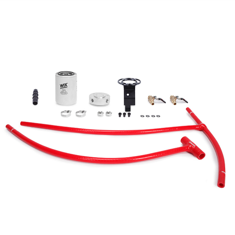 Mishimoto 03-07 Ford 6.0L Powerstroke Coolant Filtration Kit - Red - #MMCFK-F2D-03RD