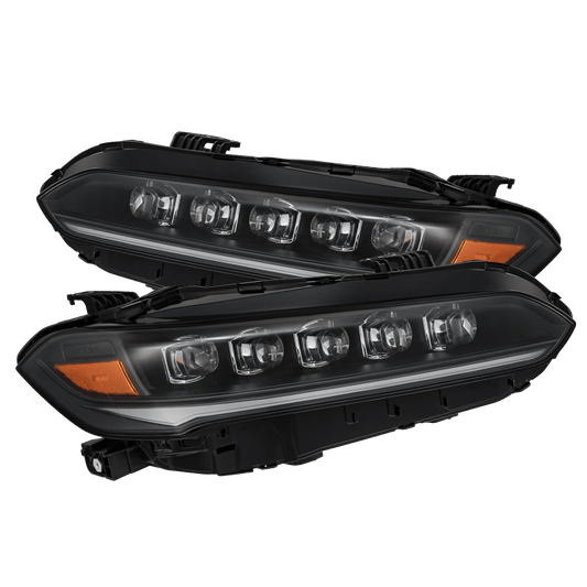 AlphaRex 880348 22-25 Honda Civic NOVA LED Headlights - Black