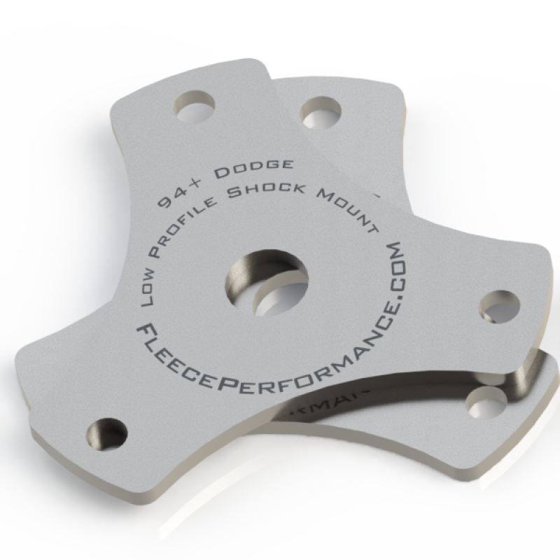 Fleece Performance FPE-LPSM 2500 and 3500 Low Profile Shock Mounts