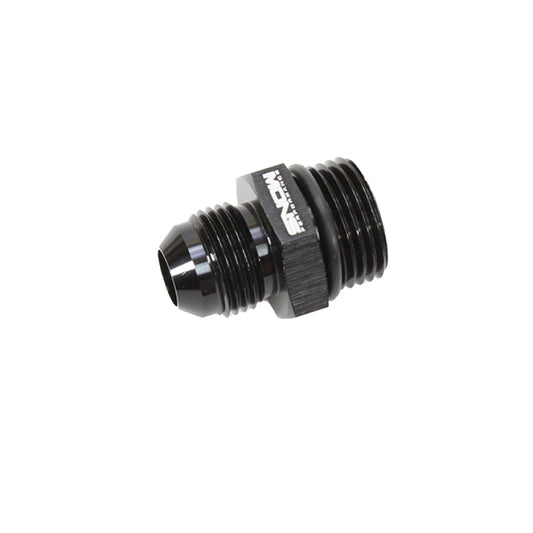 Snow Performance SNF-60108 -10 ORB to -8AN Straight Fitting (Black)