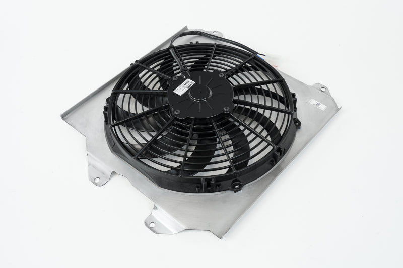 CSF 2858F Aluminum Fan Shroud w/12in SPAL Fan for 92-00 Honda Civic