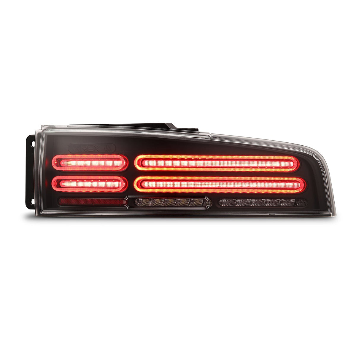 AlphaRex 691012 23-25 Nissan Z Nova-Series Quad-Loop Style Prismatic LED Tail Lights - Black